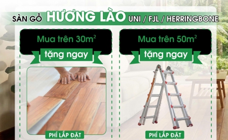 CUỐI NĂM – KHÁCH HÀNG MUA SÀN GỖ REAL TREE NHẬN QUÀ SIÊU HẤP DẪN