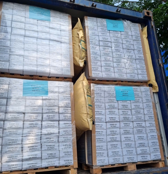 Packing of export goods