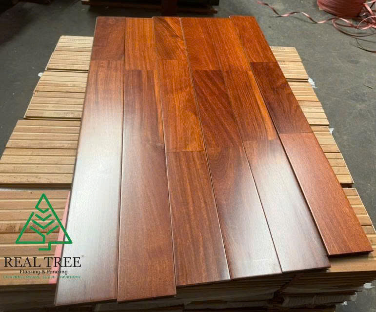 Ván sàn gỗ căm xe ghép UNI