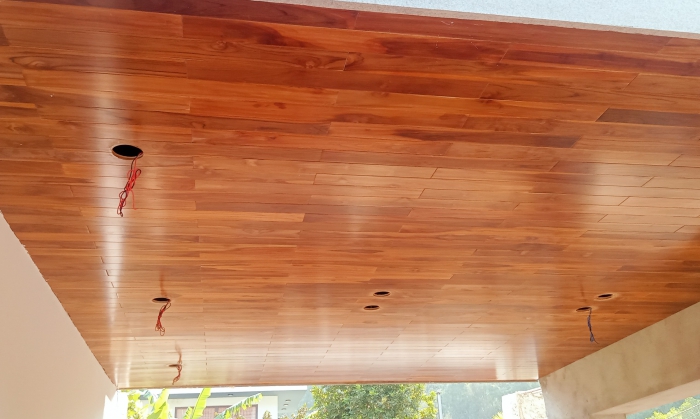 ỐP TƯỜNG TẾCH LÀO