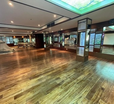 UV PAINTING TECHNOLOGY FOR NATURAL WOOD FLOORING