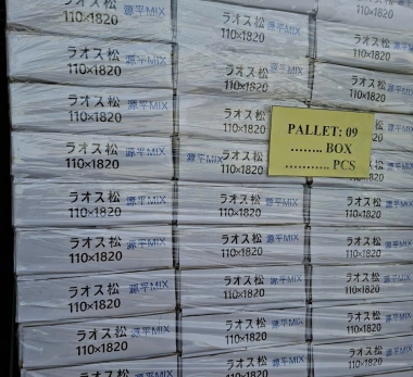 Sàn Gỗ Thông 2 Lá (Pinus Merkusii) xuất Nhật 14.11.2025