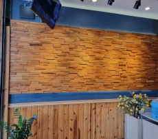 ỐP TƯỜNG TẾCH LÀO