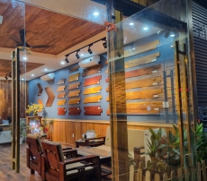 ỐP TƯỜNG TẾCH LÀO