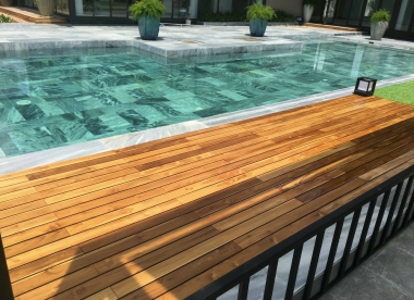 Outdoor & Swimming Pool Teak Flooring